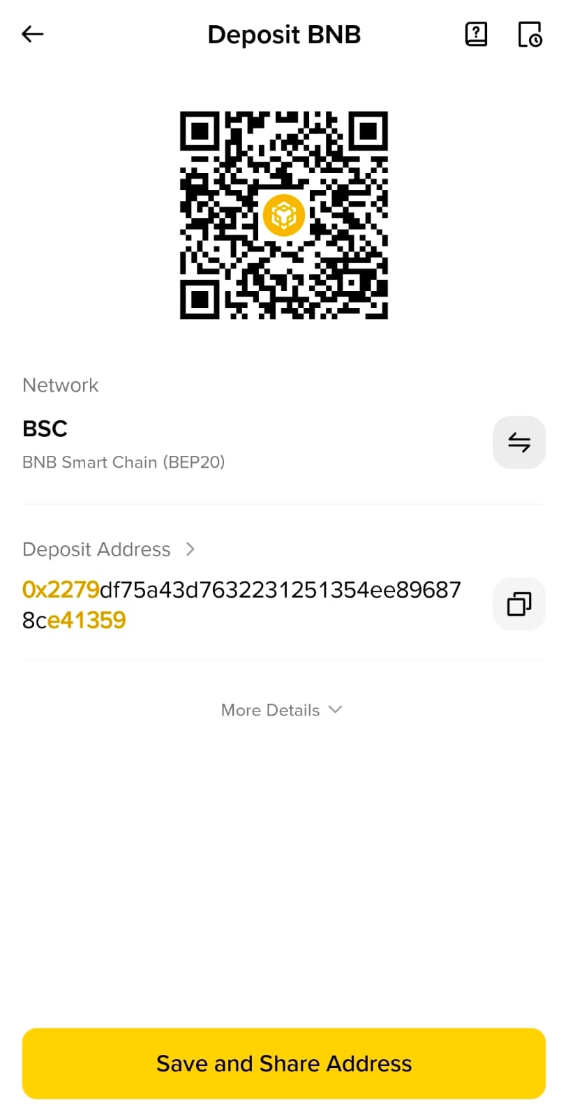 BNB QR Code